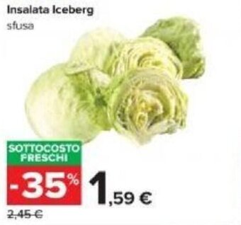 Carrefour Insalata Iceberg offerta