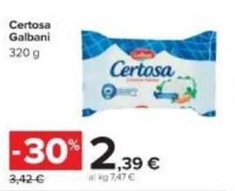 Carrefour Galbani Certosa 320 g offerta