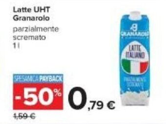 Carrefour Granarolo Latte UHT 1 l offerta