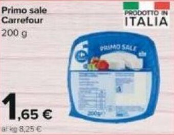 Carrefour Carrefour Primo sale 200 g offerta