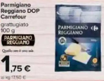 Carrefour Carrefour Parmigiano Reggiano DOP 100 g offerta
