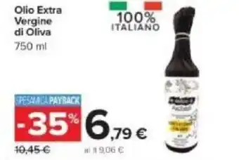 Carrefour Olio Extra Vergine di Oliva 750 ml offerta
