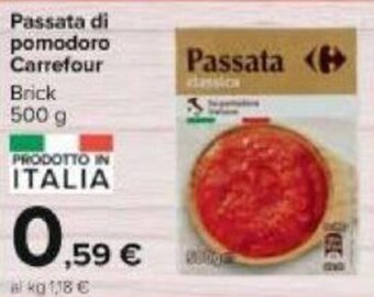 Carrefour Carrefour Passata di pomodoro 500 g offerta