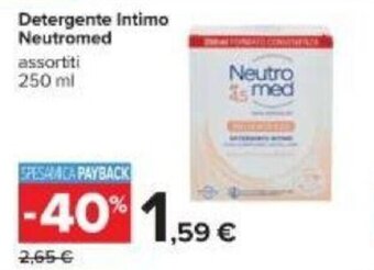 Carrefour Neutromed Detergente Intimo 250 ml offerta