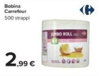 Carrefour Carrefour Bobina 500 strappi offerta