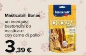Carrefour Vitakraft Masticabili Bonas offerta