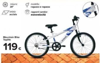Carrefour Mountain Bike Toplife offerta