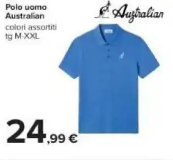 Carrefour Australian Polo uomo M-XXL offerta