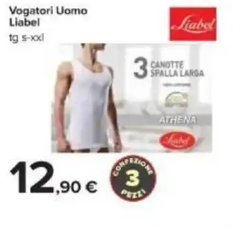 Carrefour Liabel Vogatori Uomo s-xxl offerta