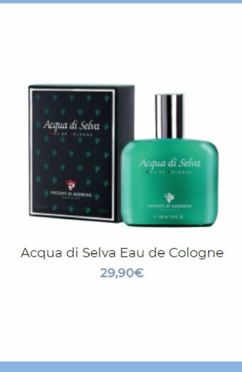 Perlier Kelemata Acqua di selva eau de cologne offerta