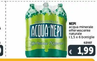 Deco Maxistore Acqua minerale effervescente naturale nepi offerta