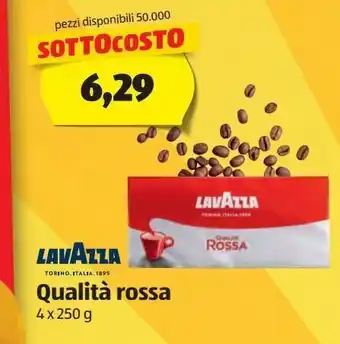 ALDI Lavazza qualità rossa 4x250g offerta