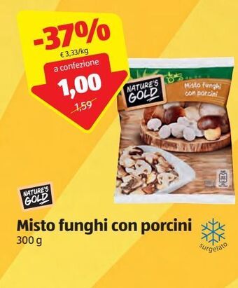 Misto funghi con porcini 300 g