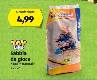 ALDI Toy lino sabbia da gioco offerta