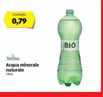 ALDI Acqua minerale naturale sant'anna 1 l offerta