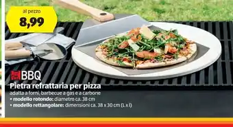 ALDI Bbq piastra refrattaria per pizza offerta