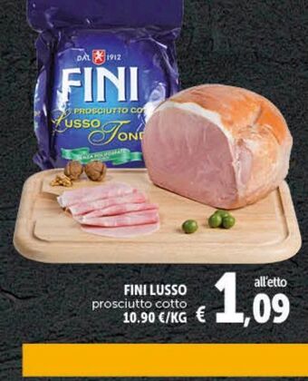 Deco Supermercati Fini lusso prosciutto cotto offerta