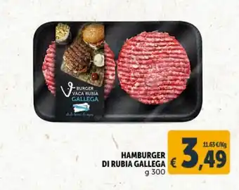 Deco Supermercati Hamburger di rubia gallega g 300 offerta