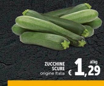 Zucchine scure