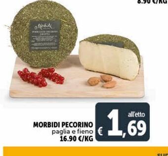 Deco Supermercati Morbidi pecorino paglia e fieno offerta