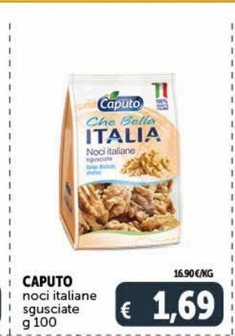 Deco Supermercati Caputo noci italiane sgusciate g 100 offerta