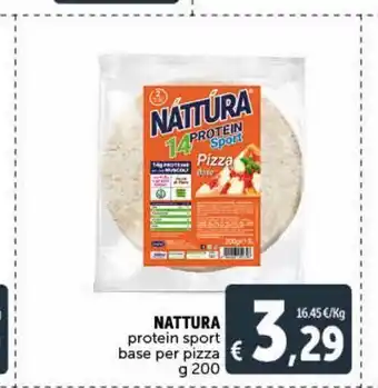 Deco Supermercati Nattura protein sport base per pizza g 200 offerta