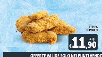 Deco Supermercati Strips di pollo offerta