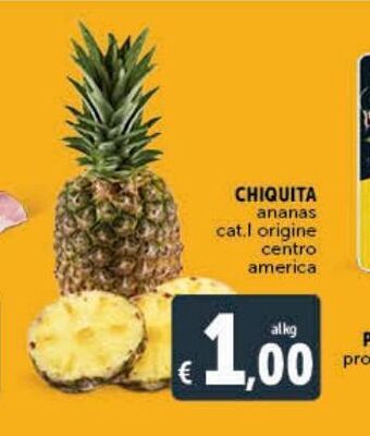 Deco Supermercati Ananas chiquita offerta