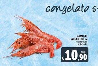Deco Supermercati Gamberi argentini l 2 congelati a brodo offerta
