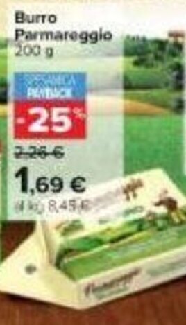 Carrefour Parmareggio Burro 200 g offerta