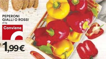 Coop Superstore Peperoni Gialli o Rossi offerta