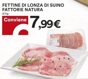 Fettine Di Lonza Di Suino Fattorie Natura