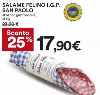 Salame Felino I.G.P. San Paolo