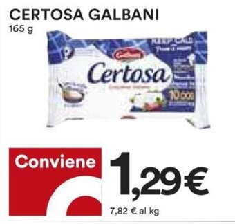 Coop Superstore Galbani Certosa 165 g offerta