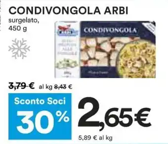 Coop Superstore Arbi Condivongola 450 g offerta