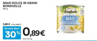 Coop Superstore Bonduelle Mais Dolce in Grani 285 g offerta