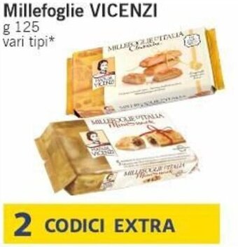 Paghi Poco Millefoglie Vicenzi g 125 vari tipi offerta