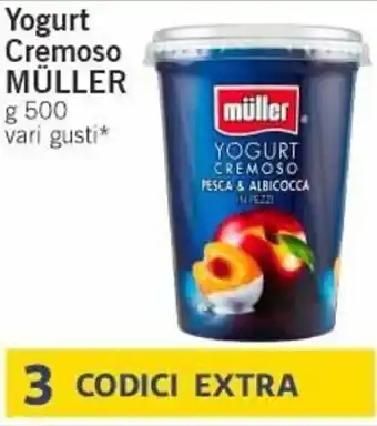 Müller Yogurt Cremoso g 500 vari gusti