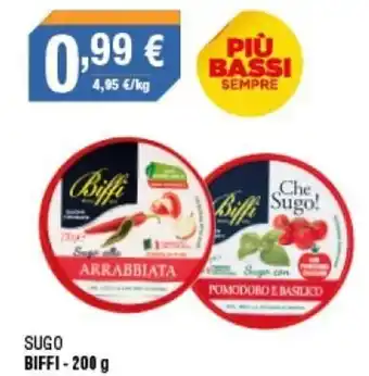Poli Biffi Sugo 200 g offerta