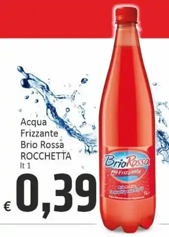 Paghi Poco Rocchetta Acqua Frizzante Brio Rossa lt 1 offerta