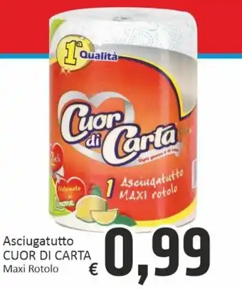 Paghi Poco Cuor di Carta Asciugatutto Maxi Rotolo offerta