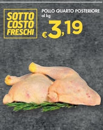 Bennet Pollo quarto posteriore offerta