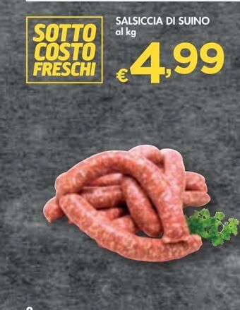 Bennet Salsiccia di suino offerta