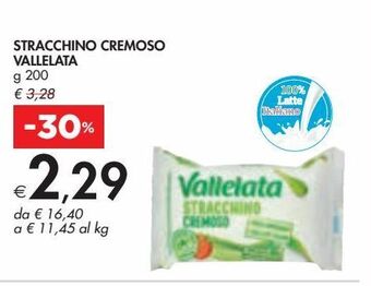 Bennet Stracchino cremoso vallelata g 200 offerta