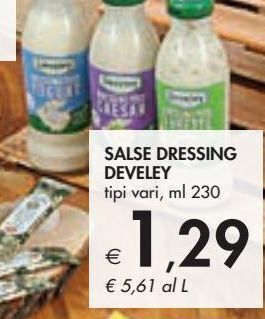 Bennet Salse dressing develey offerta