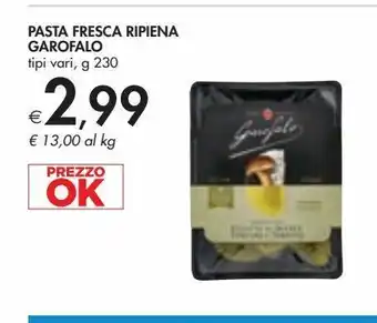 Bennet Pasta fresca ripiena garofalo g 230 offerta