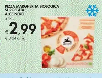 Bennet Pizza margherita biologica surgelata alce nero offerta