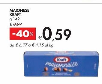Bennet Maionese kraft g 142 offerta