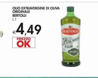 Olio extra vergine di oliva originale bertolli l 1