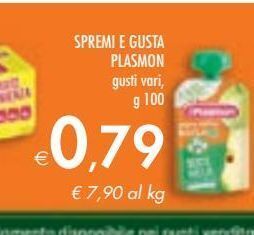 Bennet Spremi e gusta plasmon offerta
